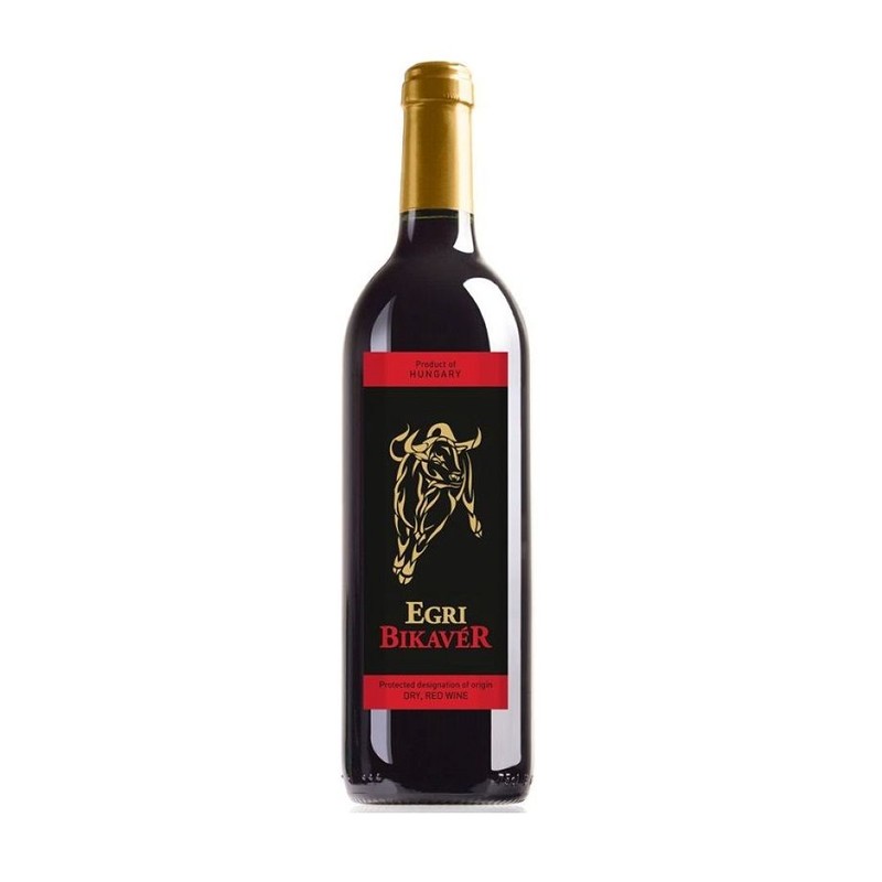 Wino węgierskie czerwone wytrawne Egri Bikaver alk. 12,0% obj. Egri Bikaver 750 ml
