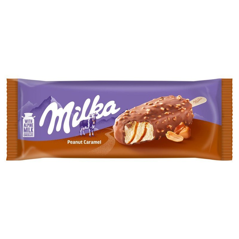 Lody Peanut Caramel Milka 90 ml