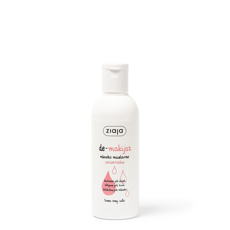 De-makijaż mleczko micelarne uniwersalne ZIAJA 200 ml
