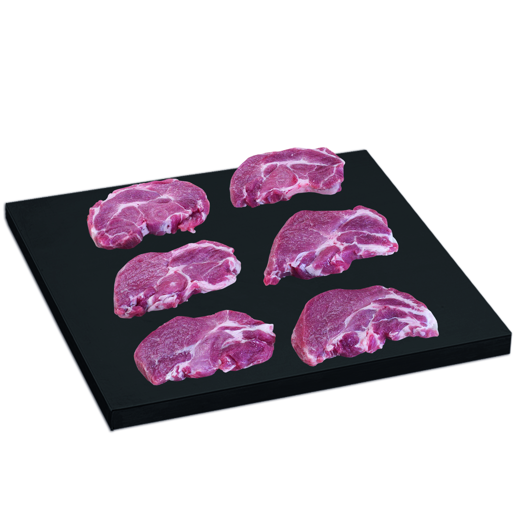 Karkówka Wieprzowa Bez Kości Kotlety 5 Sztuk, Przygotowane Na Miejscu (Mp) Ok. 0,8 Kg