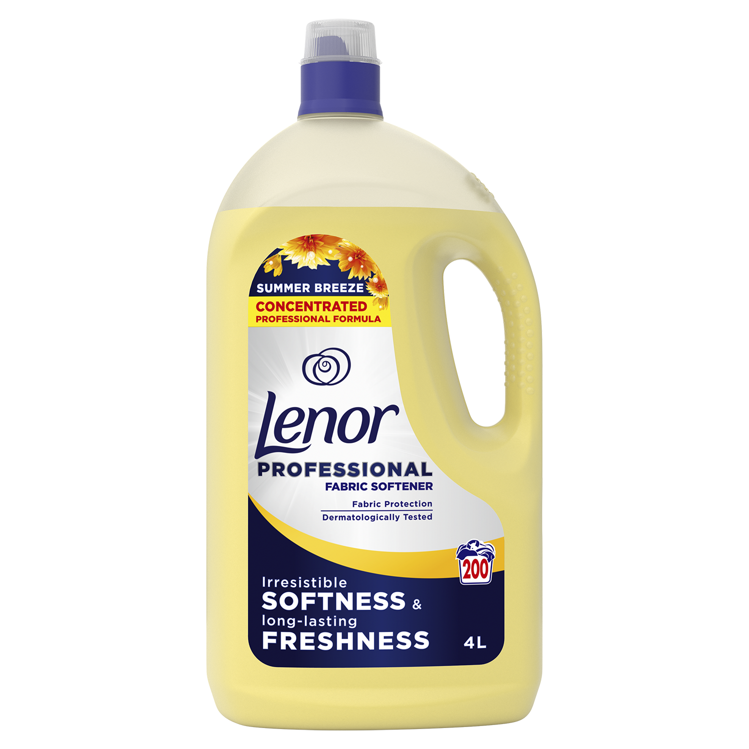 Lenor Professional Profesjonalny Płyn Do Zmiękczania Tkanin Summer Breeze, 4 L X 200 Prań