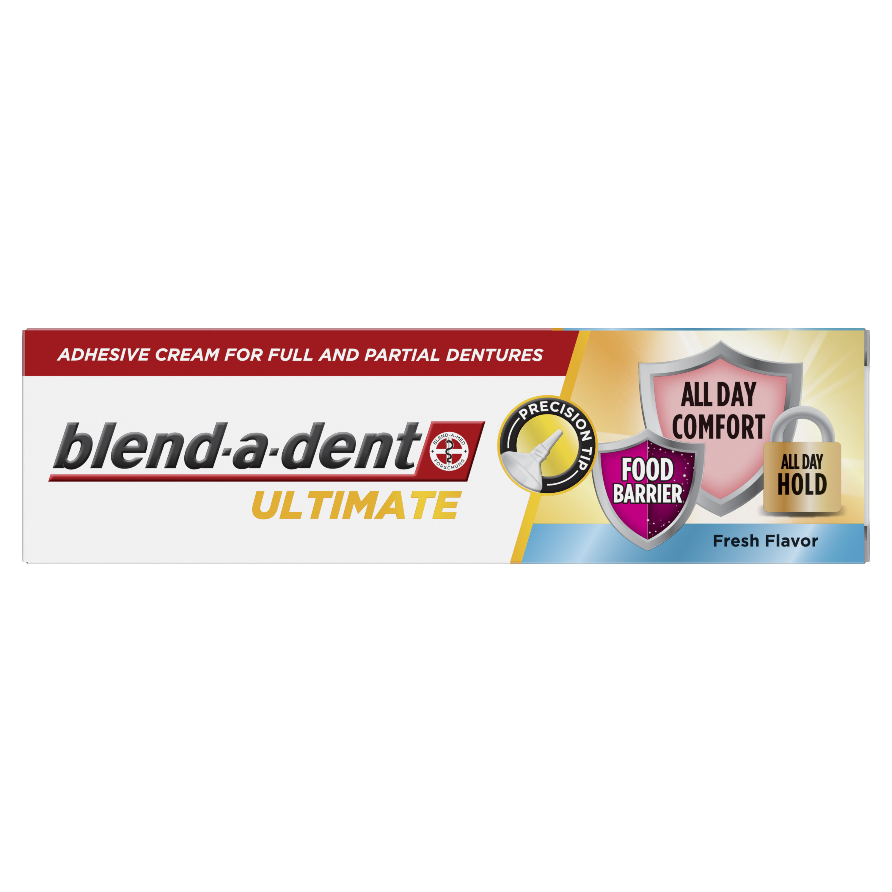 Blend-A-Dent Krem Adhezyjny Ultimate Fresh Do Pełnych I Częściowych Protez Zębowych 40G