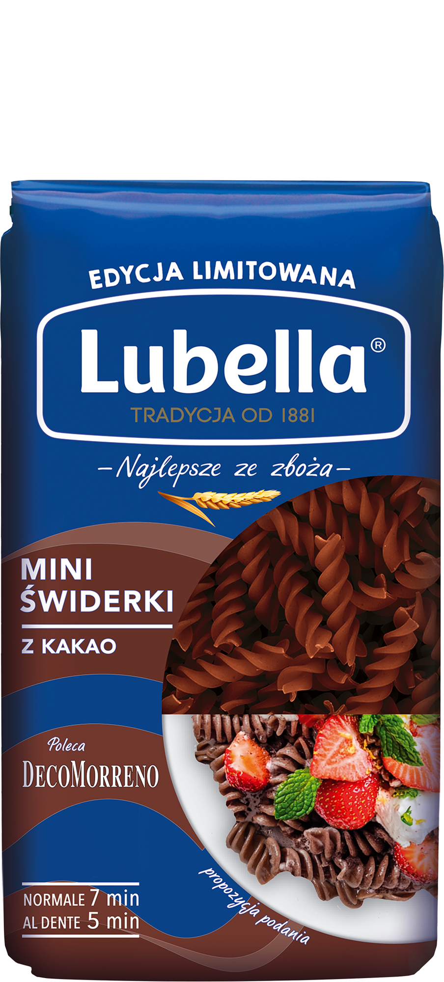 Lubella Makaron Mini Świderek Z Kakao 350 G