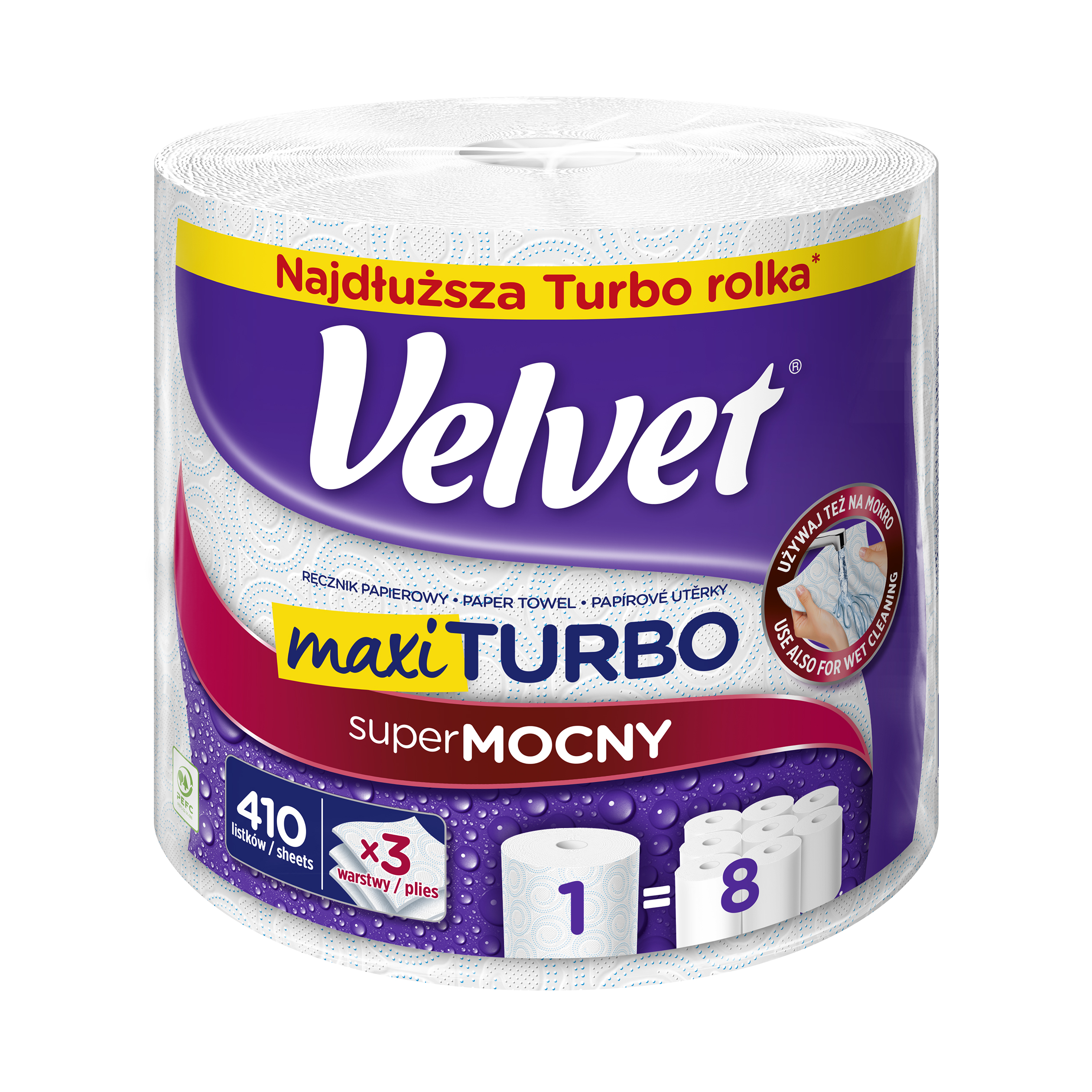 Ręcznik Papierowy Velvet Turbo Maxi A'1