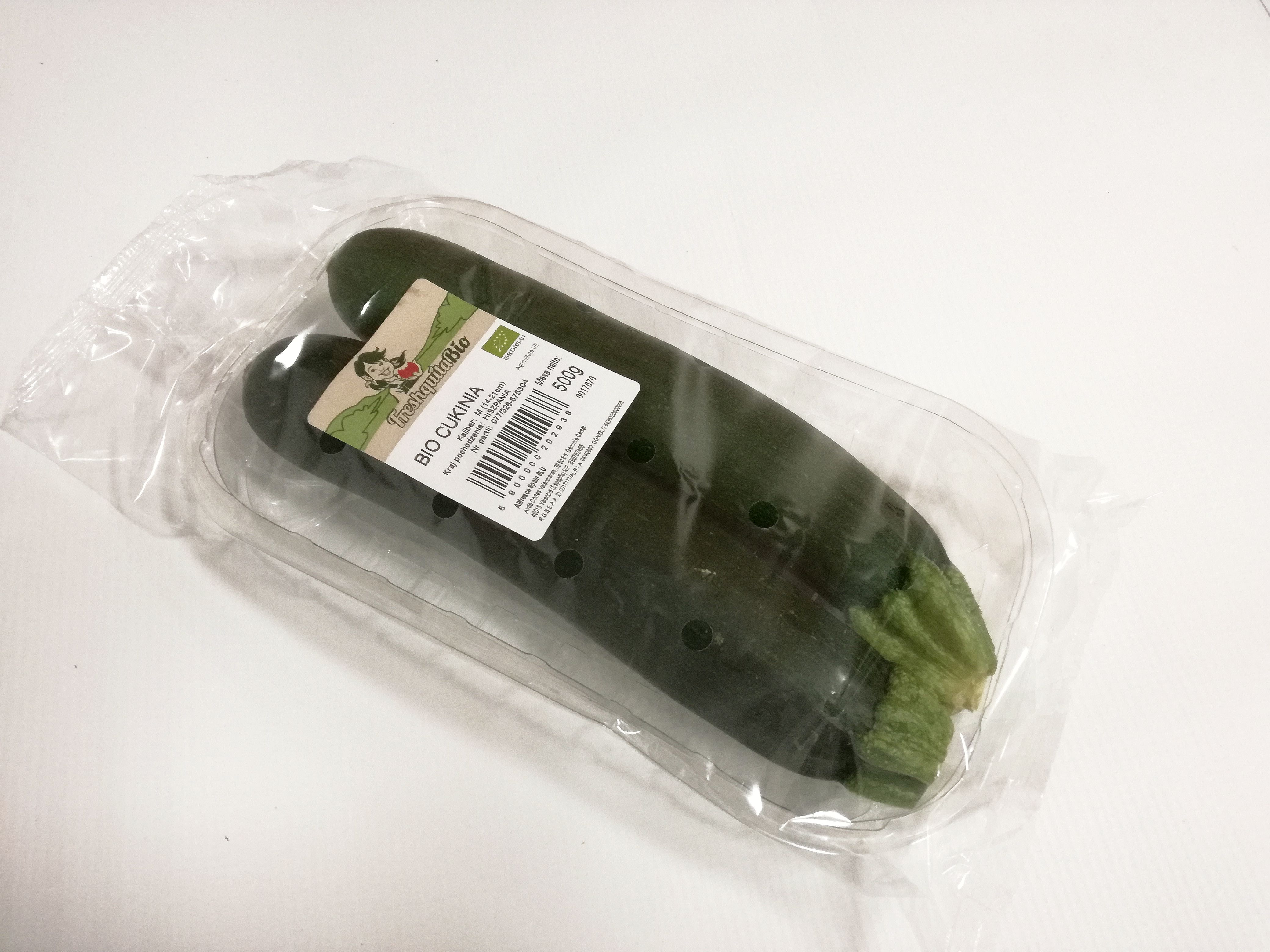 Bio Cukinia Polska 500G Farma Świętokrzyska