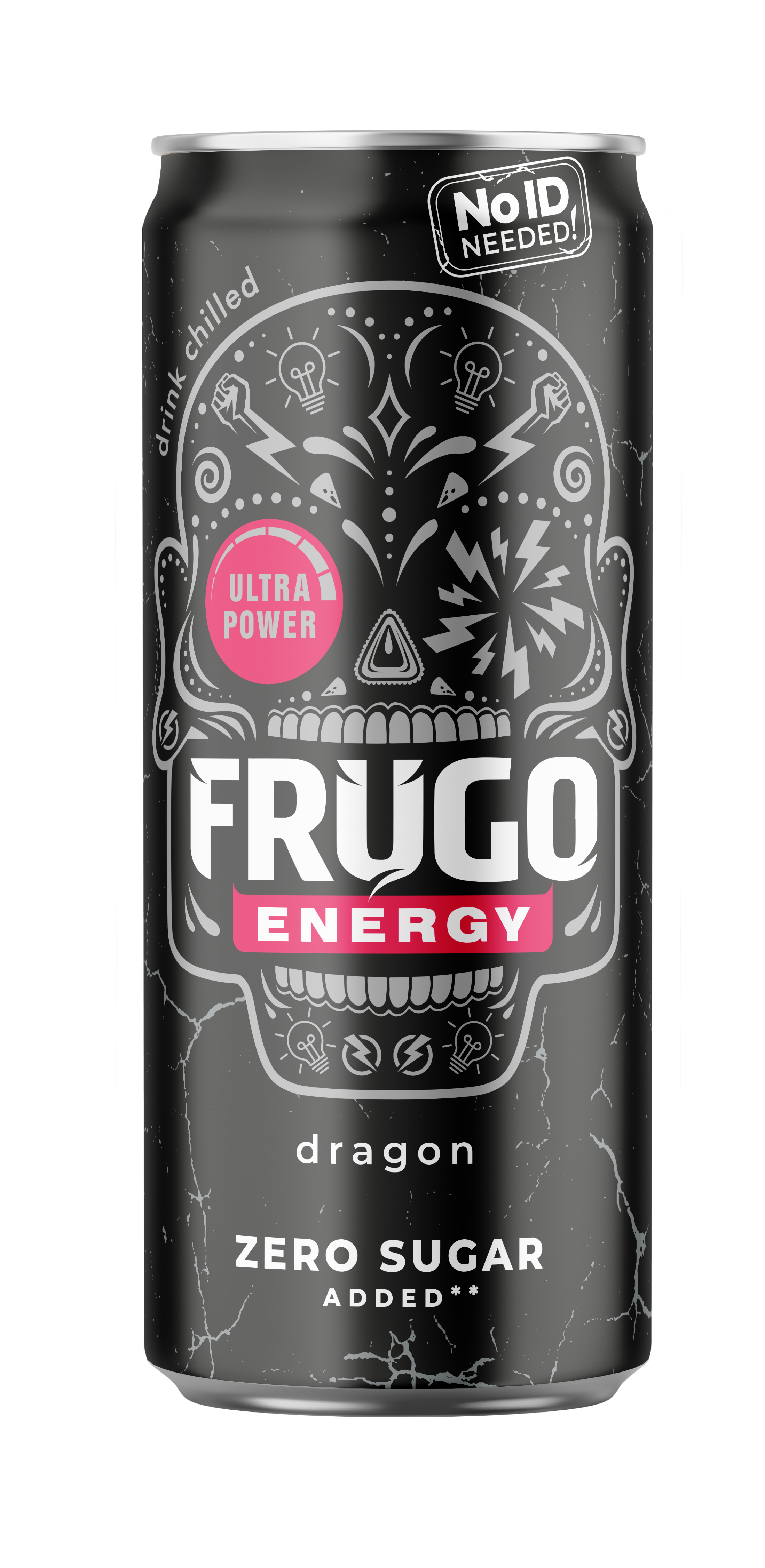 Frugo Energy Dragon Zero Sugar 330Ml