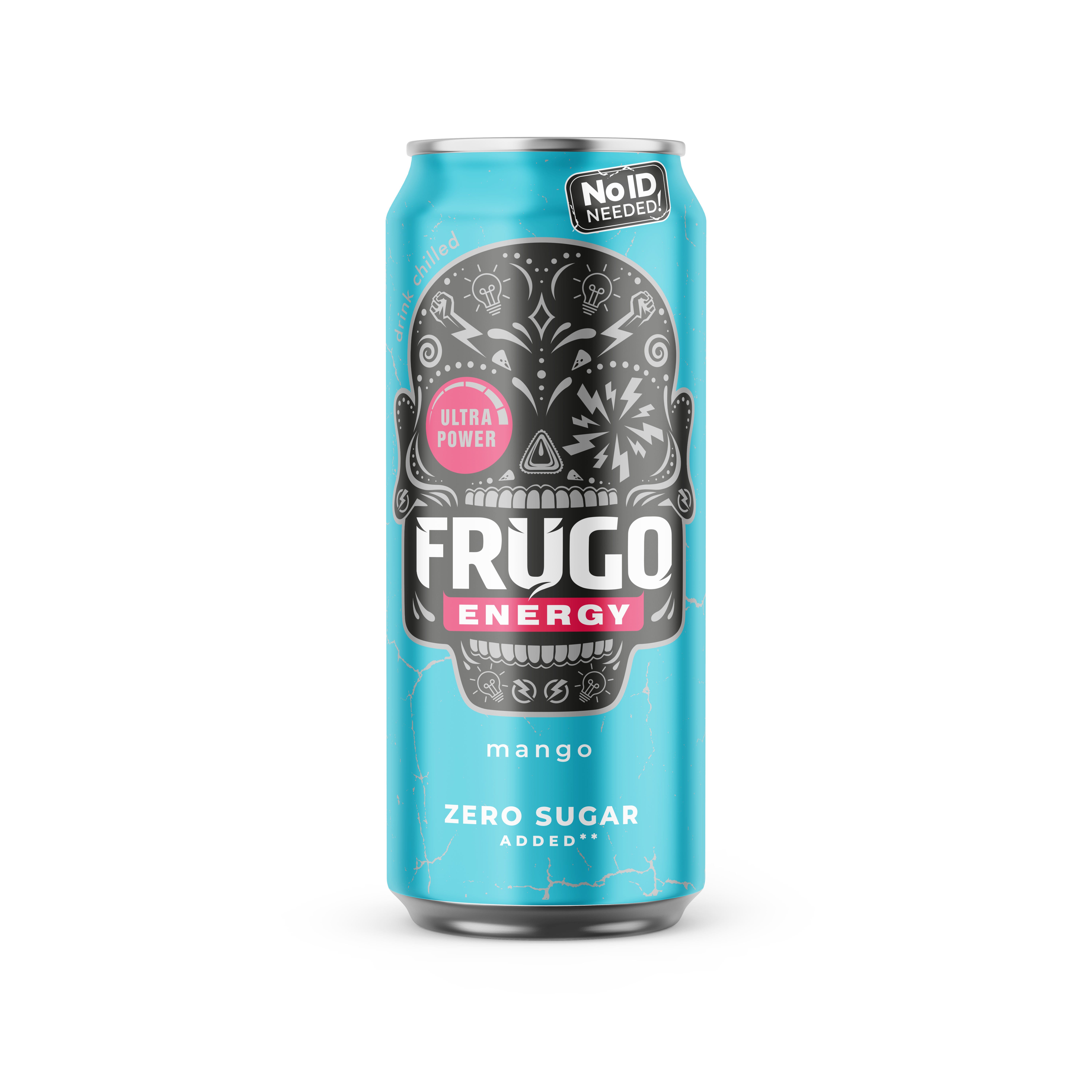 Frugo Energy Mango Zero Sugar 330Ml