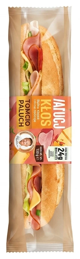 Bułka Kłos Tomcio Paluch, różne rodzaje