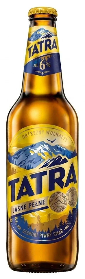 Piwo Tatra Jasne Pełne
