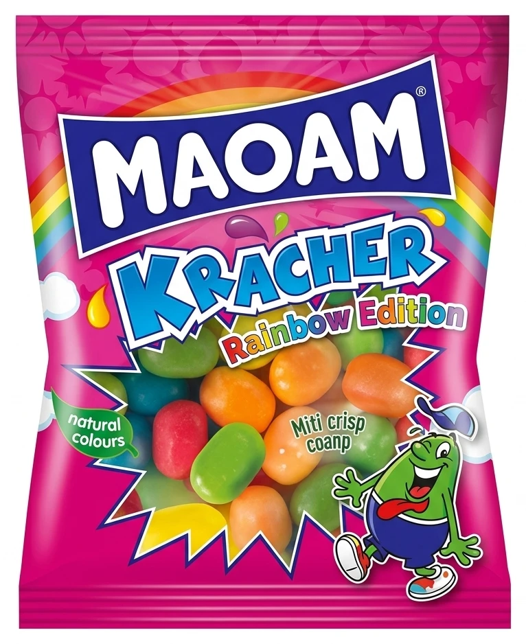 Gumy rozpuszczalne Maoam Kracher Rainbow