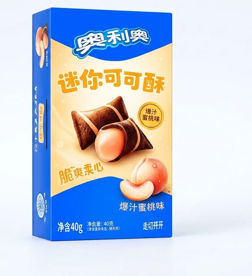Ciastka Oreo White Peach