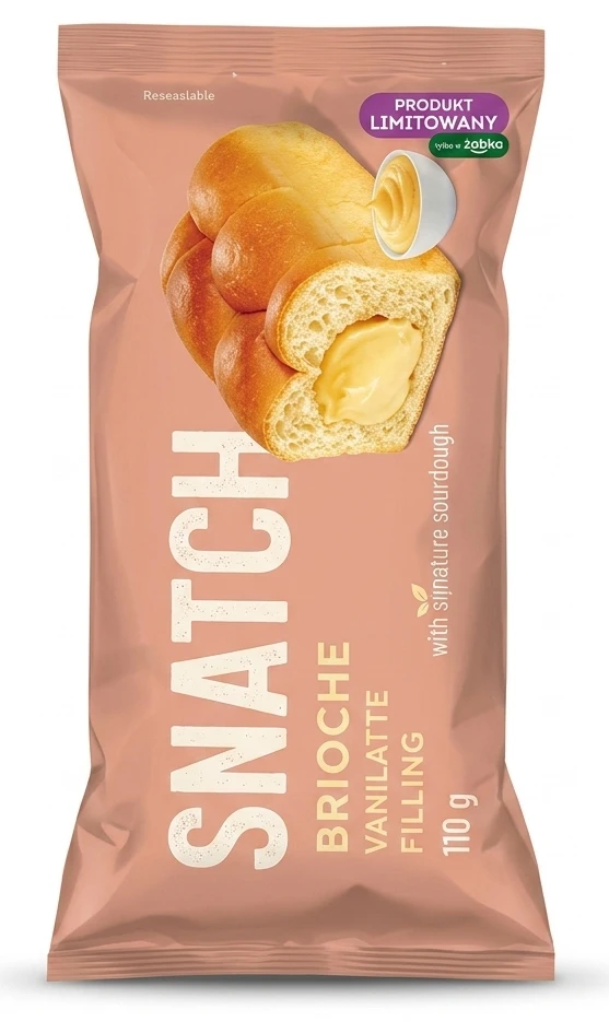 Bułeczka Brioche Snatch z nadzieniem waniliowym