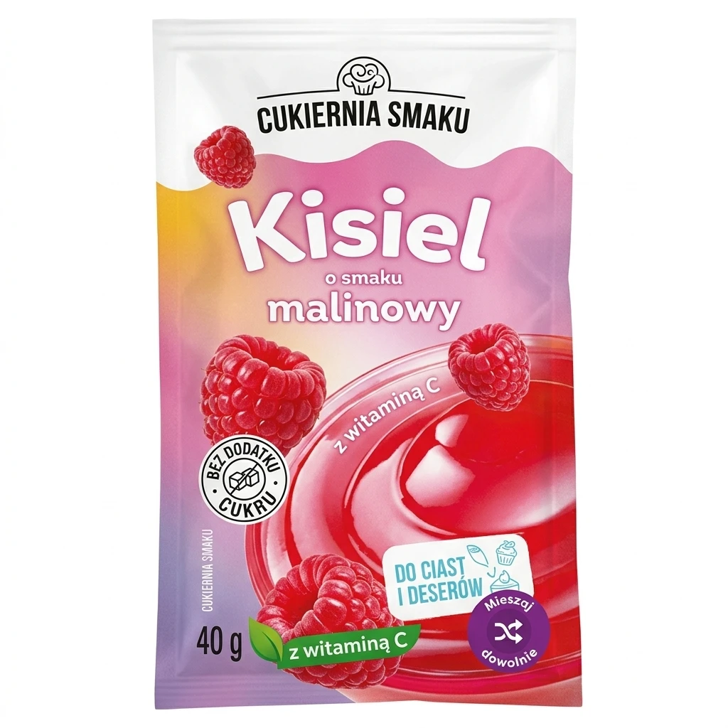 Kisiel malinowy Cukiernia Smaku 40g