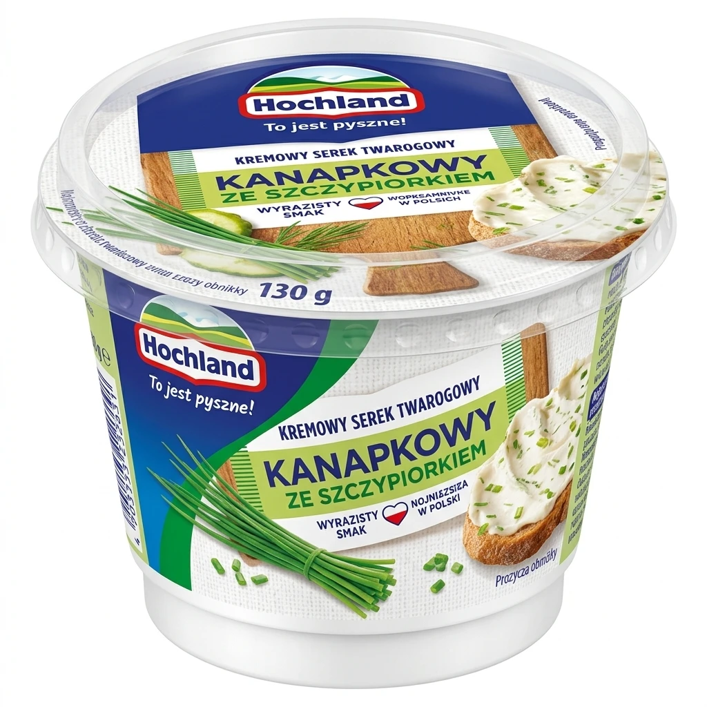 Serek kanapkowy ze szczypiorkiem Hochland 130g