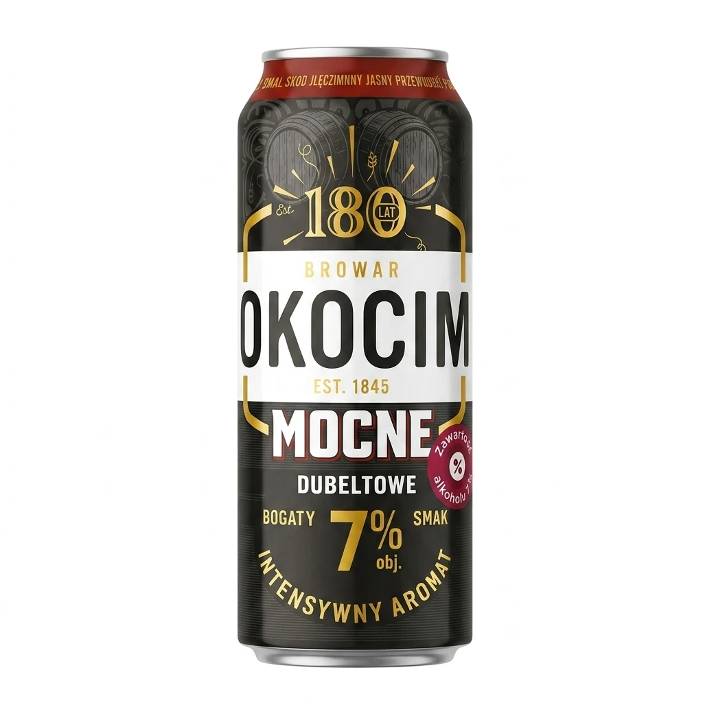 Piwo Okocim mocne 0,5l 7% puszka
