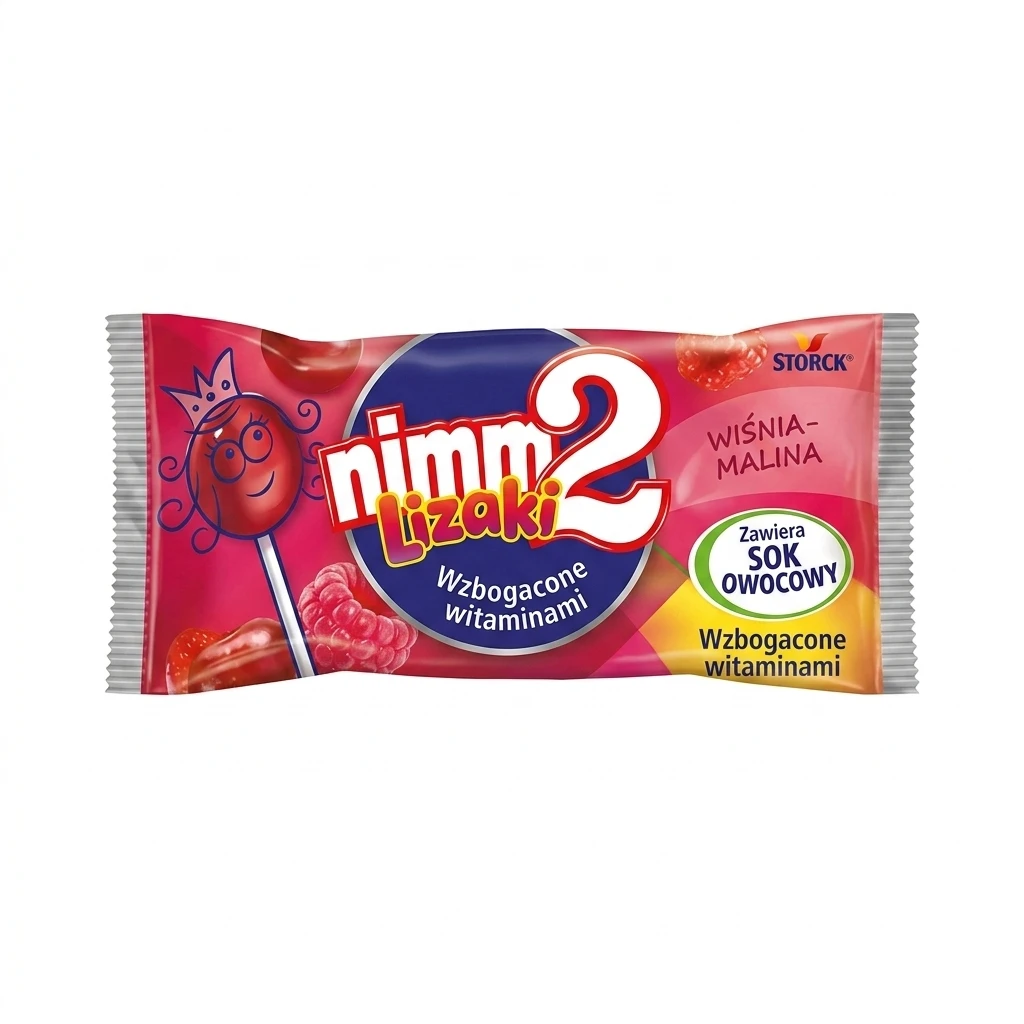 Lizak owocowy sok i witaminy Nimm2 10g mix