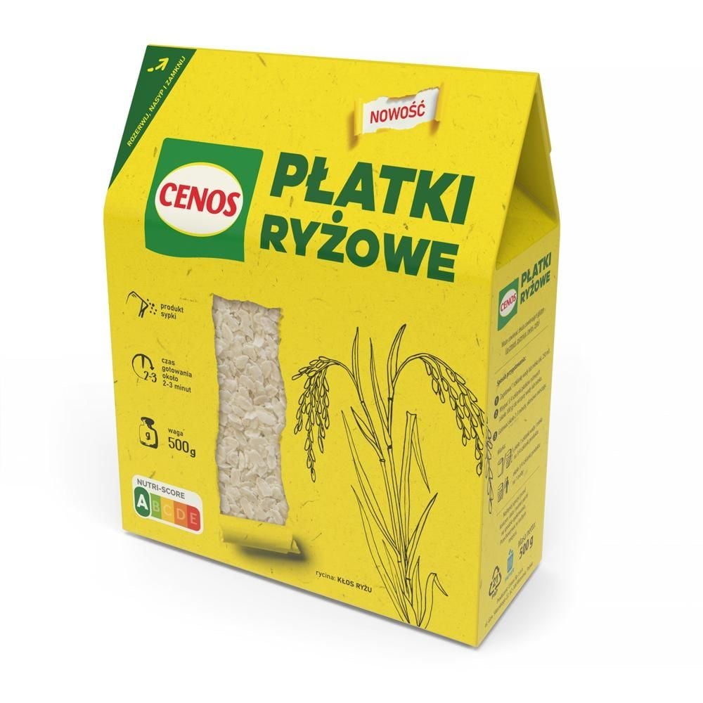 Cenos Płatki ryżowe 500 g