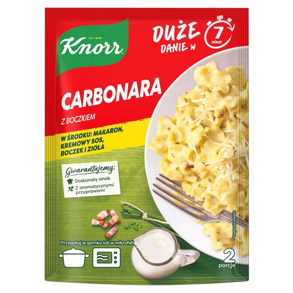 Knorr Carbonara z boczkiem 153 g