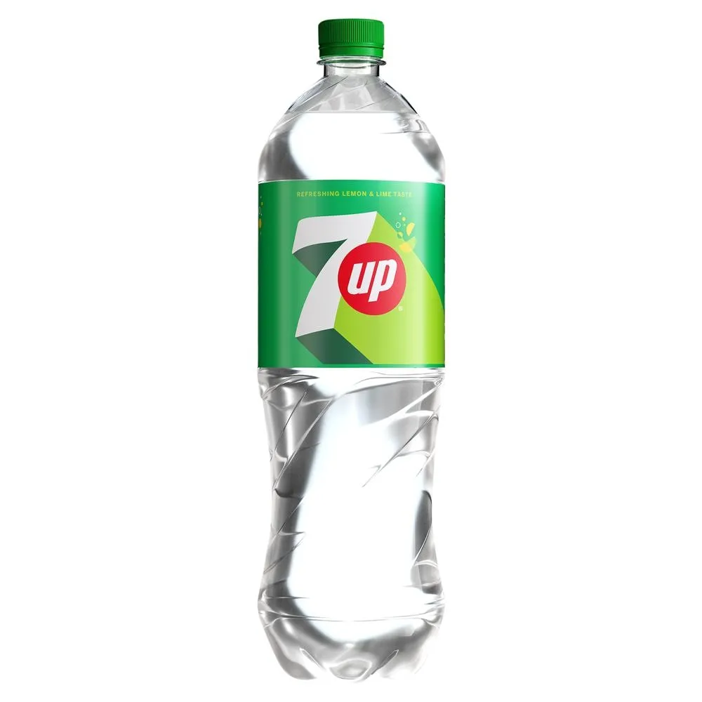 7UP Napój gazowany o smaku cytrynowo-limonkowym 1,5 l