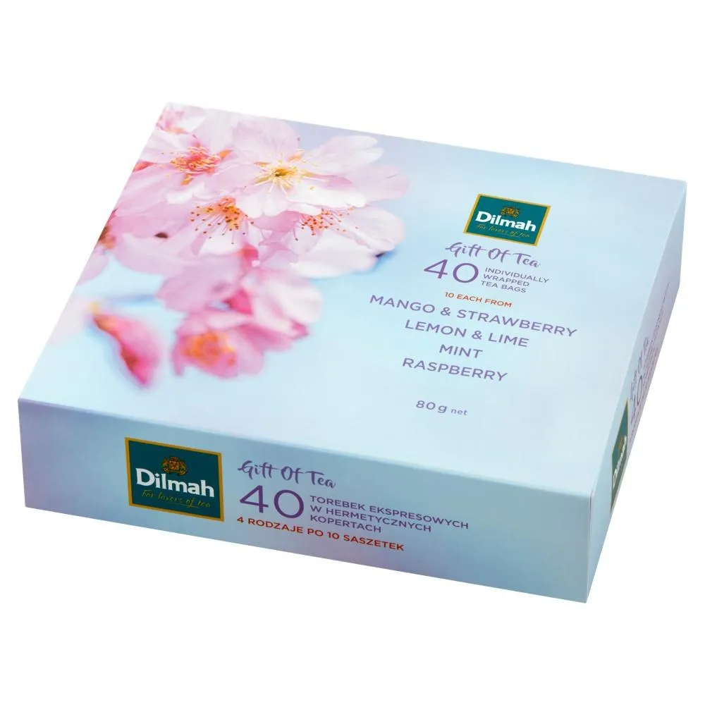 Dilmah Zestaw herbat 80 g (40 x 2 g)