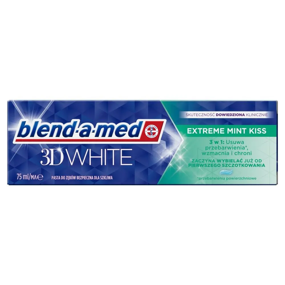Blend-a-med 3D White Extreme Mint Kiss Pasta do zębów 75ml