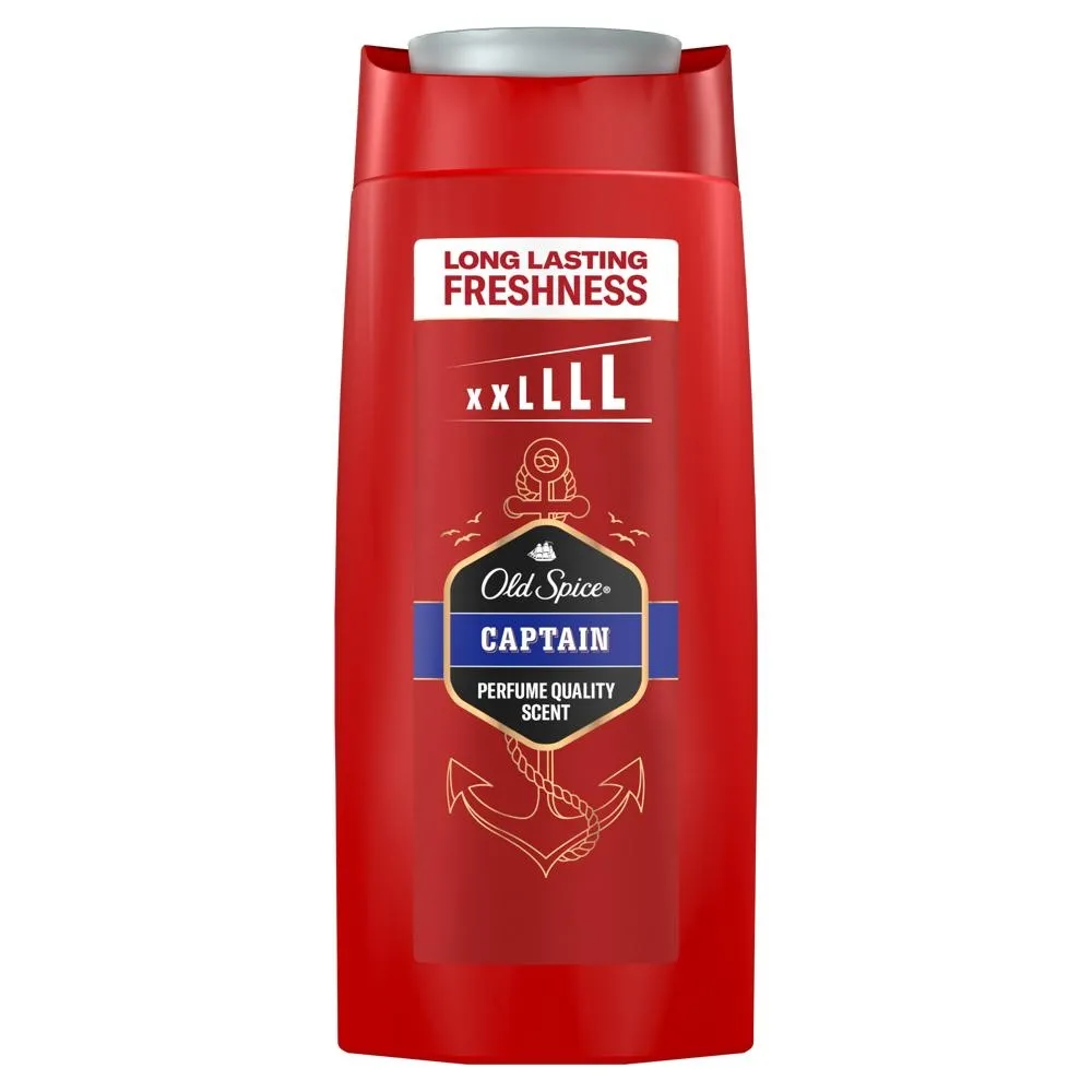 Old Spice Captain Męski płyn do kąpieli, żel pod prysznic i szampon 3 w 1 675ml
