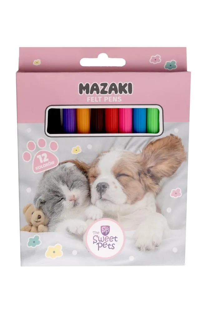 Mazaki 12Kol. W Kartoniku / The Sweet Pets