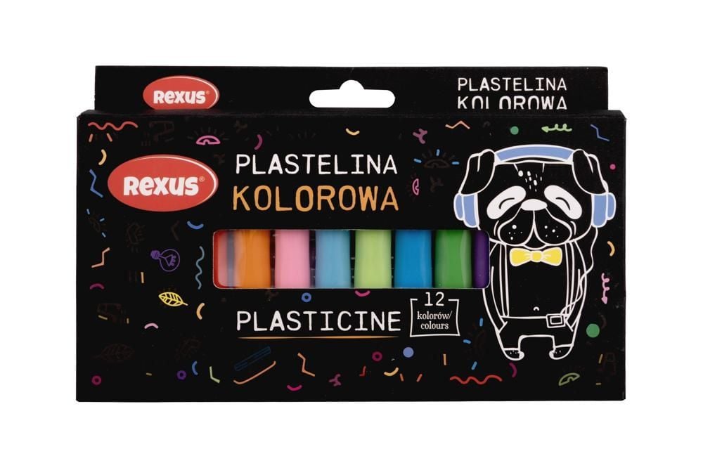 PLASTELINA 12kol.