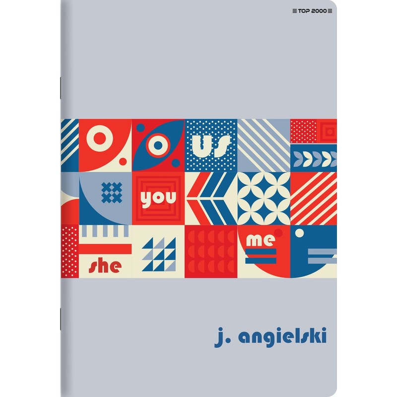 Zeszyt do języka angielskiego A5 60k 70g K5X5M TOP 2000 1 sztuka