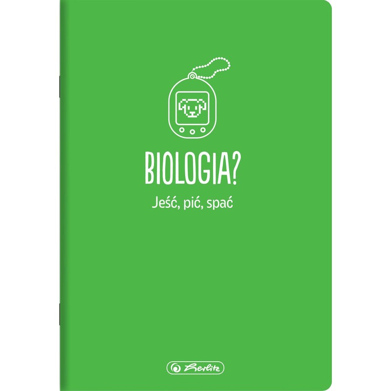 Zeszyt A5 60k kratka Biologia Herlitz 1 sztuka