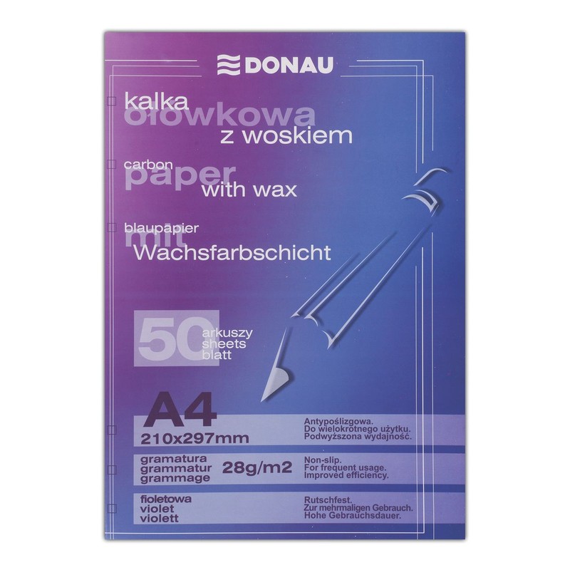 Kalka ołówkowa z woskie, A4 Donau 50 sztuk