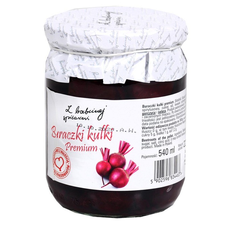 Buraczki kulki premium Z Babcinej spiżarni 450 g