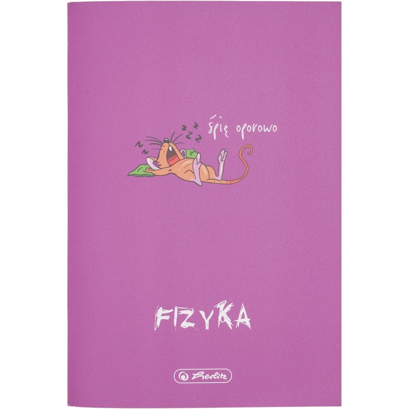 Zeszyt do fizyki A5 60k FSC Herlitz 1 sztuka