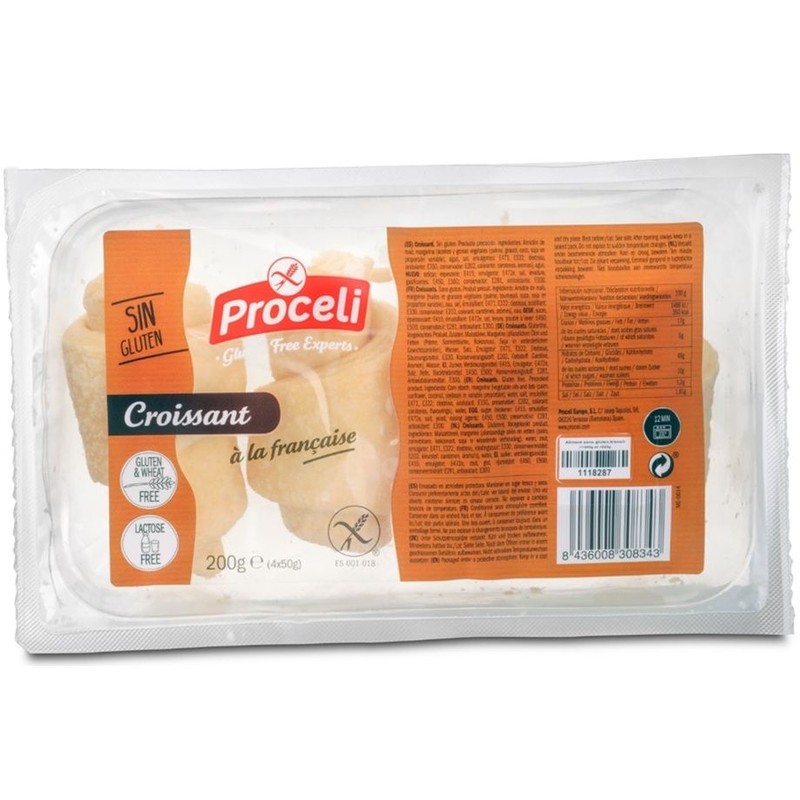 Croissanty do odpiekania bezglutenowe Proceli 4 x 50 g
