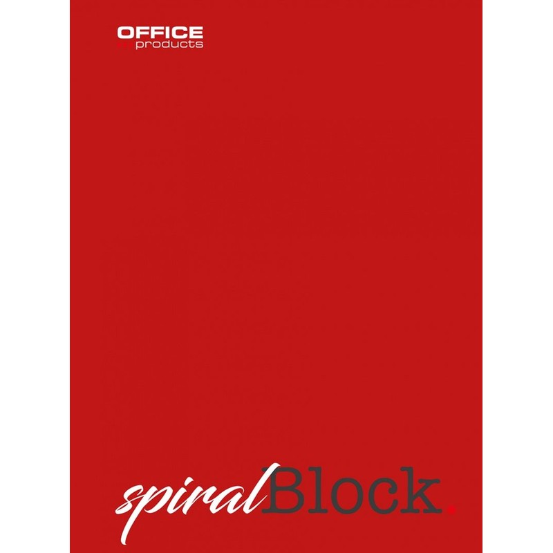 Kołonotatnik A4 80k linia 70g bordowy Office Products 1 sztuka