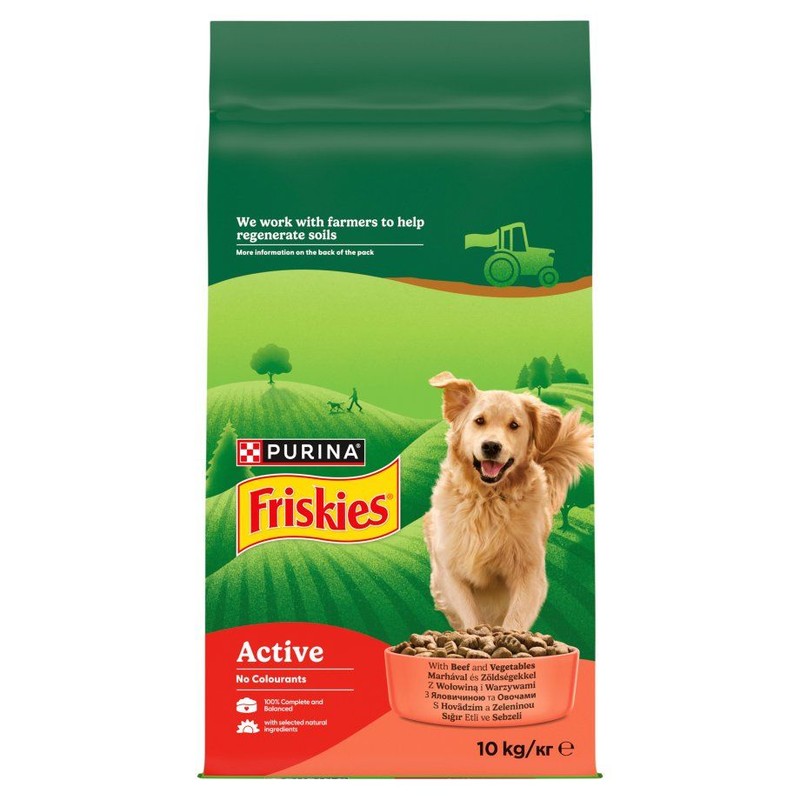 Pełnoporcjowa karma dla dorosłych psów Friskies 10 kg