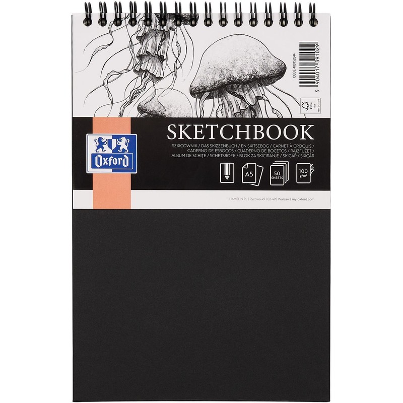 Szkicownik A5 50k 100g  Oxford 1 sztuka