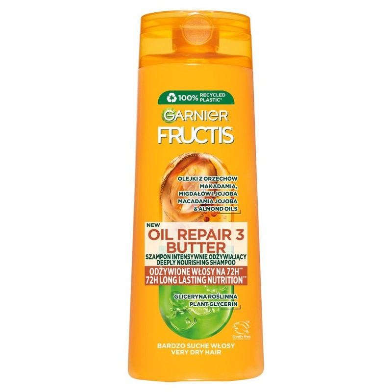 Szampon wzmacniający do włosów Oil Repair 3 Butter Garnier 400 ml