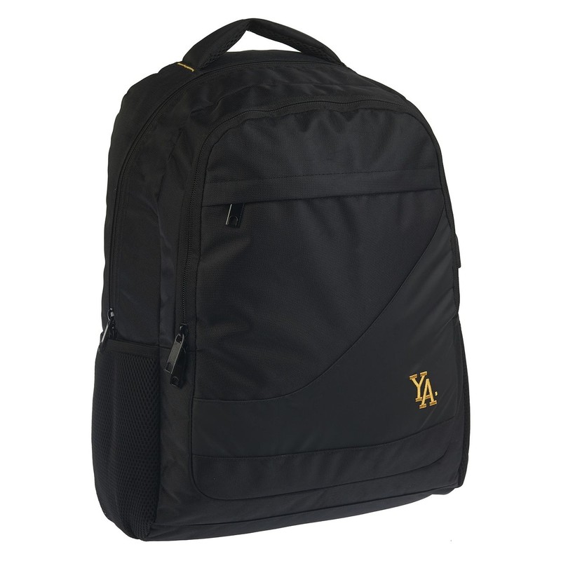 Plecak szkolny czarny z USB Young's Attitude 29 L Auchan 1 sztuka