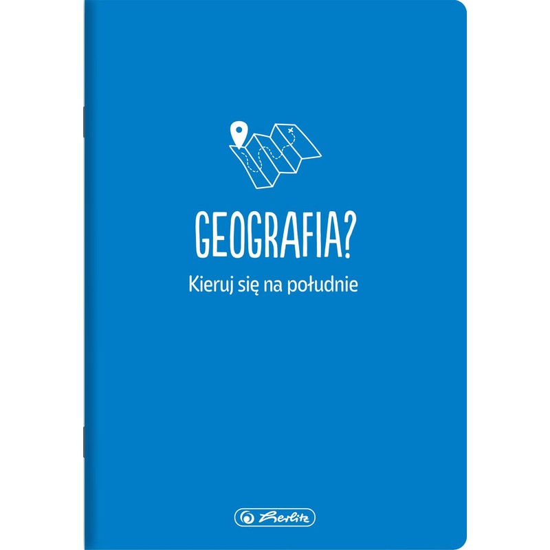 Zeszyt A5 60k kratka Geografia Herlitz 1 sztuka