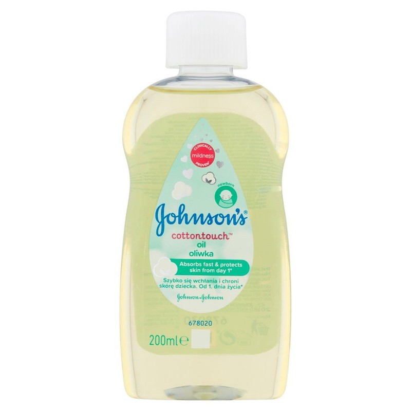 Baby oliwka dla dzieci Cotton Touch Johnson's Baby 200 ml