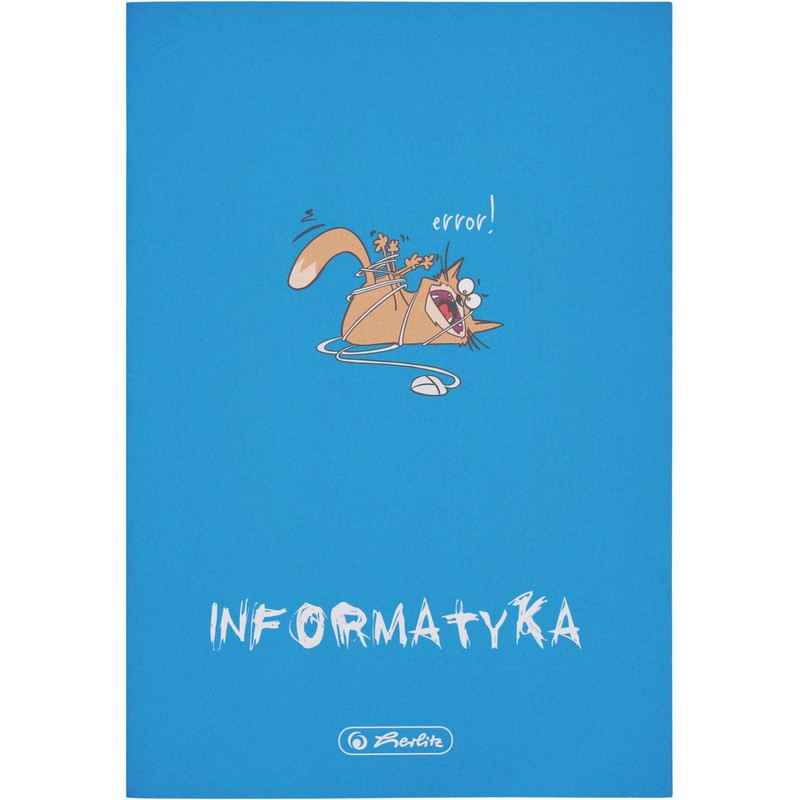 Zeszyt do informatyki A5 60kr FSC Herlitz 1 sztuka