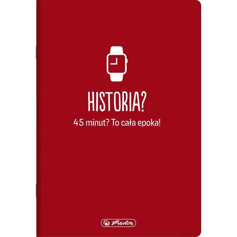 Zeszyt A5 60k kratka Historia Herlitz 1 sztuka