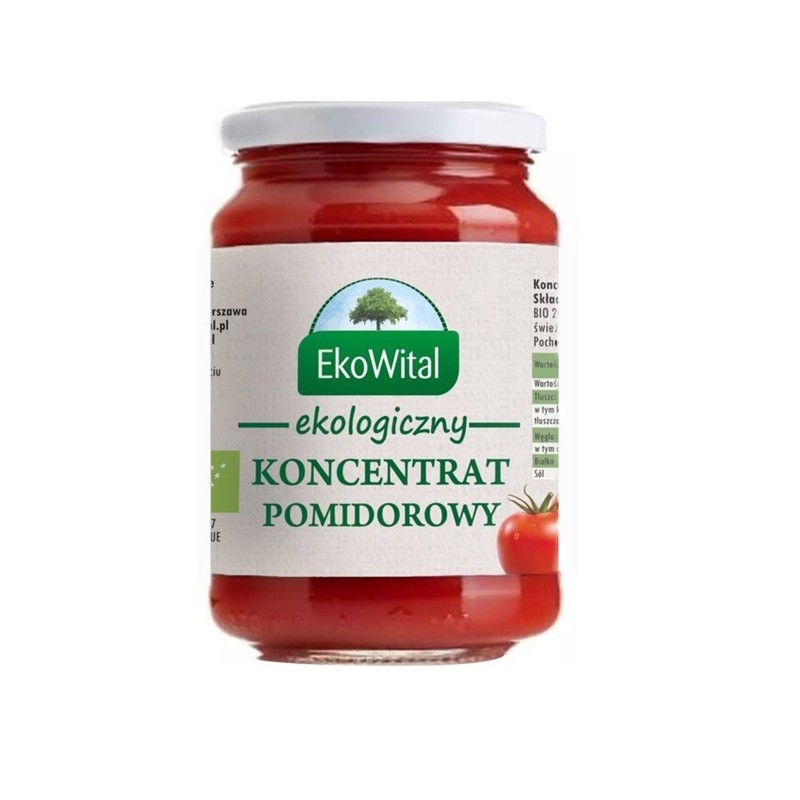 Ekologiczny Koncentrat pomidorowy   EkoWital 200 g