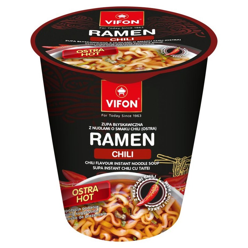 Zupa błyskawiczna z kluskami o smaku chili  Vifon 60 g