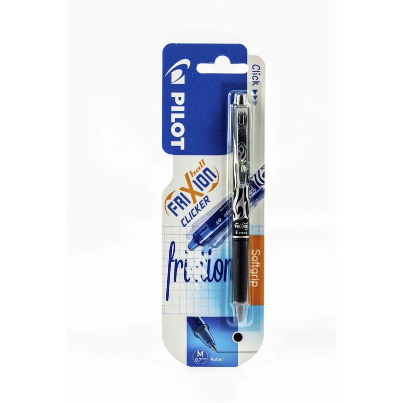 Pióro kulkowe Frixion Clicker czarny PILOT 1 sztuka