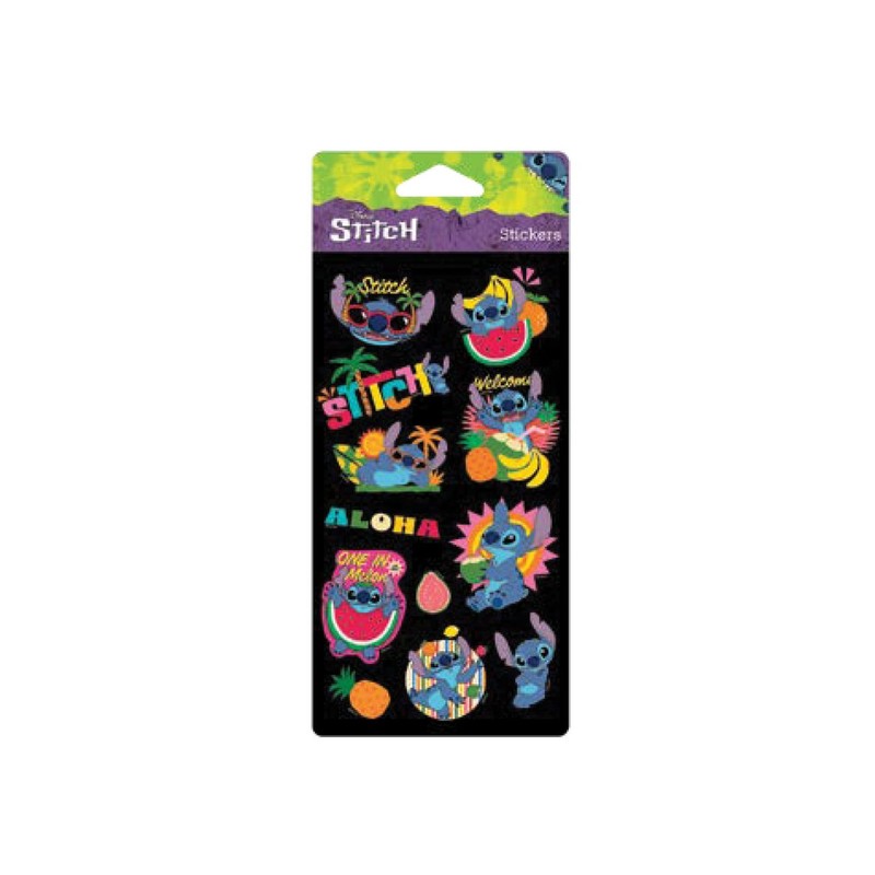Naklejki PopUp Stitch Black 12 szt. Coolpack zestaw