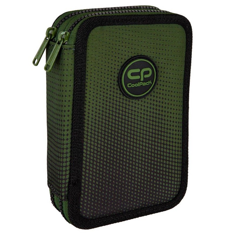 Piórnik szkolny z wyposażeniem Jumper 2 Gradient Grass  CoolPack 1 sztuka