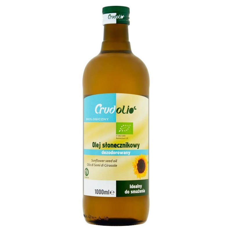 BIO Olej słonecznikowy Crudolio 1 l