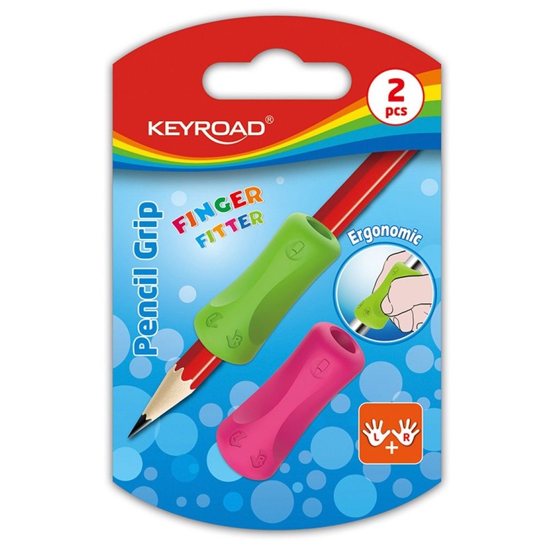 Uchwyt ergonomiczny Pencil Grip 2szt KEYROAD 2 sztuki